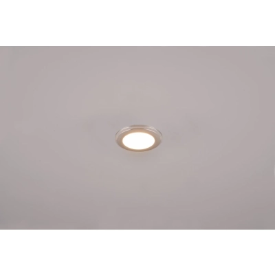 Argus lampa wbudowywana LED 4W, 1W 350lm 3000K srebrna 653610106