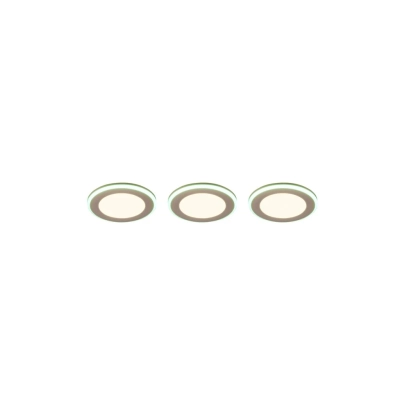 Argus lampa wbudowywana LED 3x4W, 3x1W 3x350lm 3000K biała 653610331