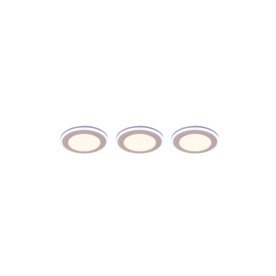 Argus lampa wbudowywana LED 3x4W, 3x1W 3x350lm 3000K biała 653610331