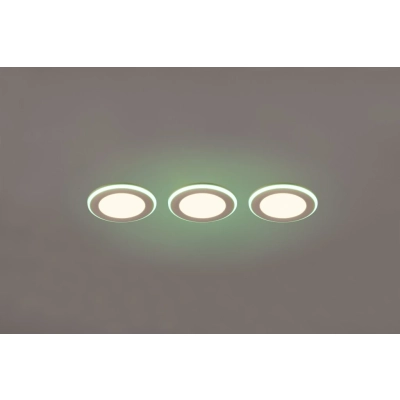Argus lampa wbudowywana LED 3x4W, 3x1W 3x350lm 3000K biała 653610331