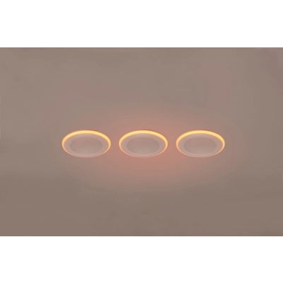 Argus lampa wbudowywana LED 3x4W, 3x1W 3x350lm 3000K biała 653610331