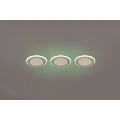 Argus lampa wbudowywana LED 3x4W, 3x1W 3x350lm 3000K biała 653610331