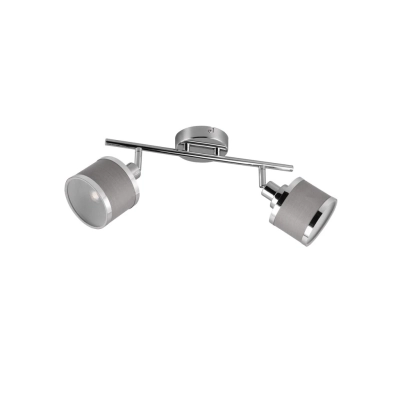 Arosa lampa sufitowa 2xE14 srebrna 812100206