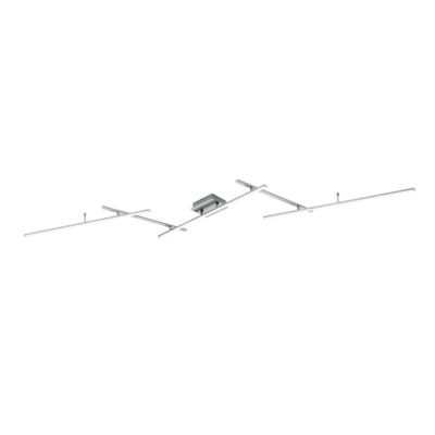 Arvin lampa wisząca LED 22W 2600lm 2700K-6500K srebrna 628410507 TRIO lighting
