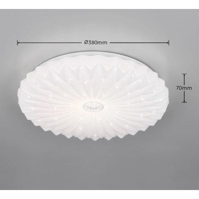 Ataris lampa sufitowa LED 18W 1900lm 2700K-6000K biała R64791101