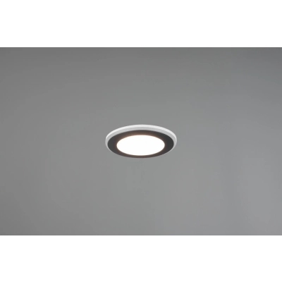 Aura lampa wbudowywana LED 5W 450lm 3000K czarna 652310132