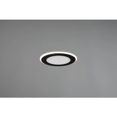 Aura lampa wbudowywana LED 10W 1040lm 3000K czarna 652410132