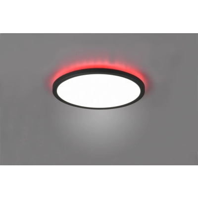 Aureo lampa sufitowa LED 18W 2200lm 3000K-6500K czarna R64371132