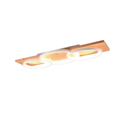 Barca lampa sufitowa LED 40W 4700lm 3000K biała 641110331 TRIO lighting