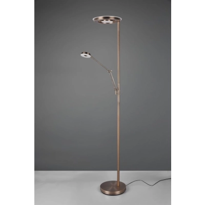Barrie lampa podłogowa LED 32W 4000lm, 6W 600lm 2700K, 4000K złota 424210304