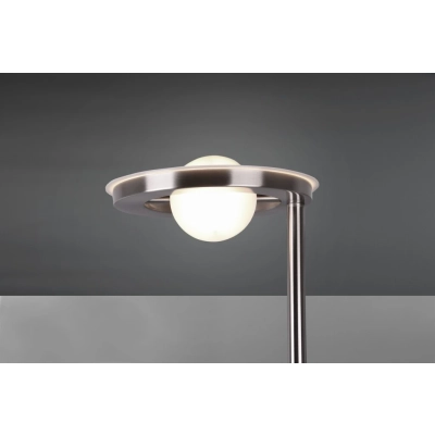 Barrie lampa podłogowa LED 32W 4000lm, 6W 600lm 2700K, 4000K srebrna 424210307