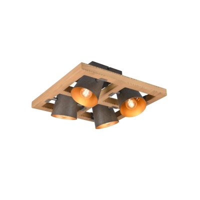 Bell lampa sufitowa 4xE14 srebrna 601900467 TRIO lighting