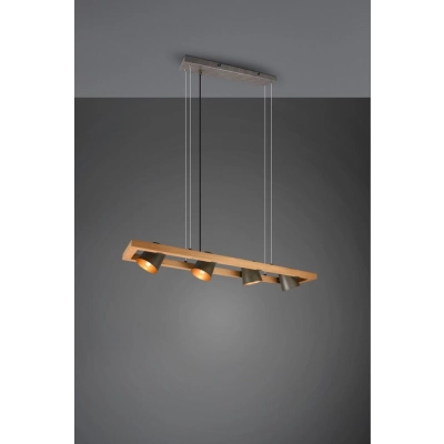 Bell lampa wisząca 4xE14 srebrna 301900467