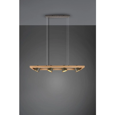Bell lampa wisząca 4xE14 srebrna 301900467
