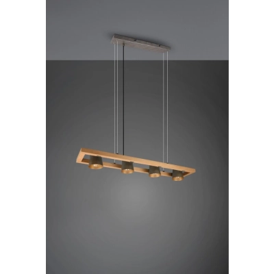 Bell lampa wisząca 4xE14 srebrna 301900467