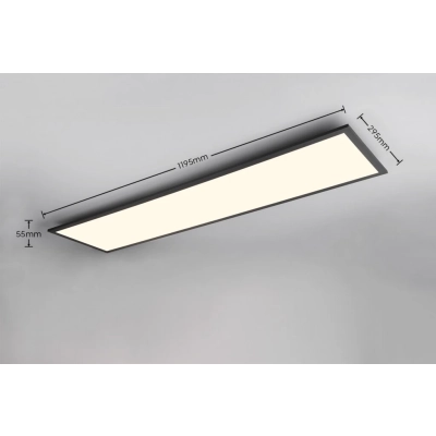 Beta lampa sufitowa LED 31W 3600lm 2700K-6500K czarna R67661232