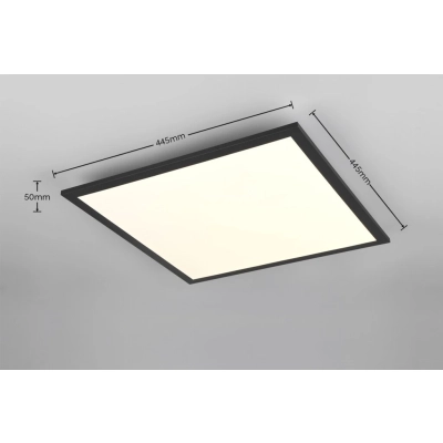 Beta lampa sufitowa LED 18W 2000lm 2700K-6500K czarna R67664532