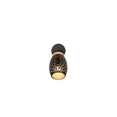 Bidar kinkiet 1xE14 złoty, czarny R81571780