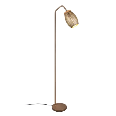 Bidar lampa podłogowa 1xE27 brązowa R41571065 TRIO lighting