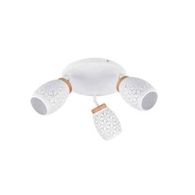 Bidar lampa sufitowa 3xE14 biała mat R61573331