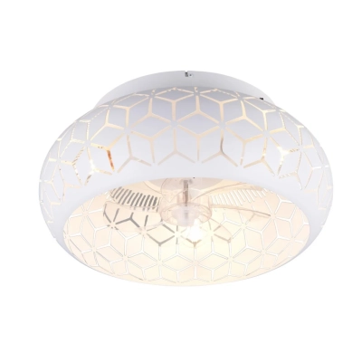 Bidar lampa sufitowa wentylator 3xE27 biały R61574031 TRIO lighting