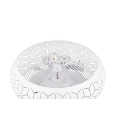 Bidar lampa sufitowa wentylator 3xE27 biały R61574031