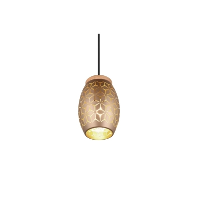 Bidar lampa wisząca 1xE27 brązowa R31571065