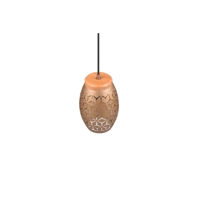 Bidar lampa wisząca 1xE27 brązowa R31571065