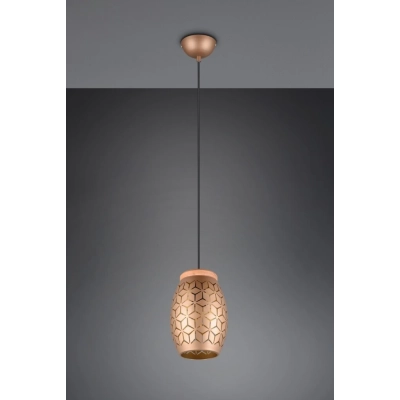 Bidar lampa wisząca 1xE27 brązowa R31571065
