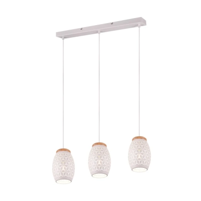 Bidar lampa wisząca 3xE27 biała R31573031 TRIO lighting