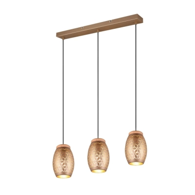 Bidar lampa wisząca 3xE27 brązowa R31573065 TRIO lighting