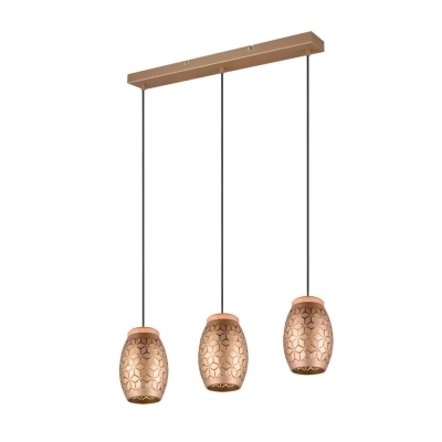 Bidar lampa wisząca 3xE27 brązowa R31573065