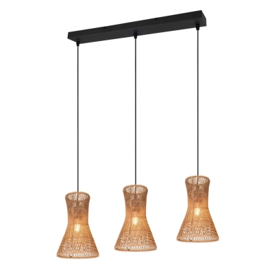 Bijou lampa wisząca 3xE27 czarna, brązowa R31833026 TRIO lighting