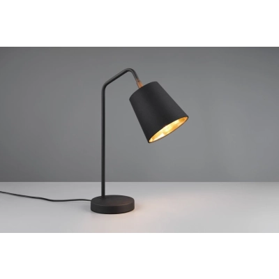 Buddy lampka stołowa 1xE27 czarna R51721032