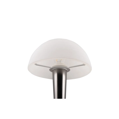 Canaria lampka stołowa 1xE14 czarna, srebrna R59561120