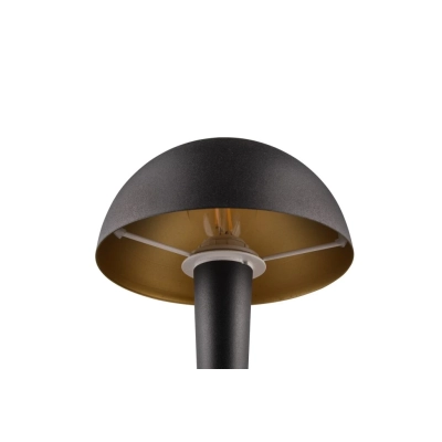 Canaria lampka stołowa 1xE14 czarna, złota R59561180