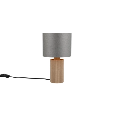 Canio lampka stołowa 1xE14 brązowa, szara 568100111