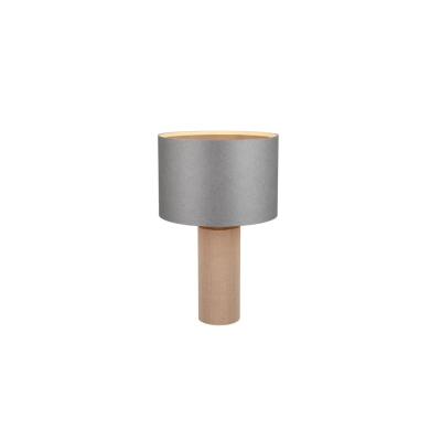 Canio lampka stołowa 1xE27 brązowa, szara 568190111