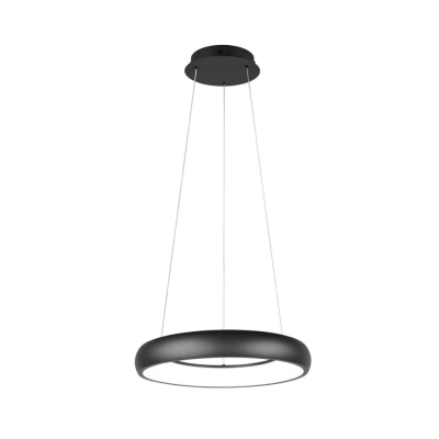 Cardona lampa wisząca LED 29W 3300lm 2300K, 3000K, 4000K czarna 349614532