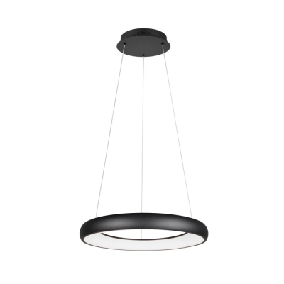 Cardona lampa wisząca LED 38W 4400lm 2300K, 3000K, 4000K czarna 349616032