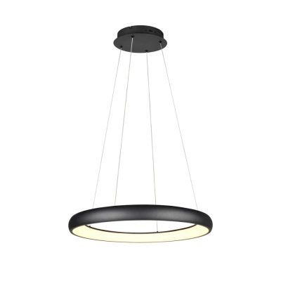 Cardona lampa wisząca LED 59W 6900lm 2300K, 3000K, 4000K czarna 349617532 TRIO lighting