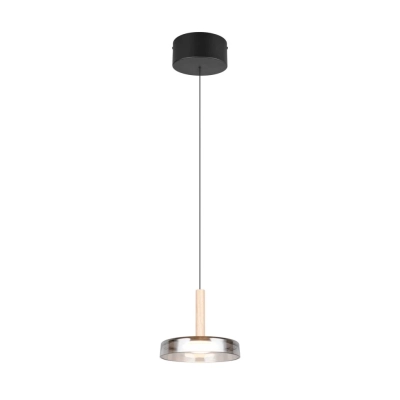Celeste lampa wisząca LED 10W 1100lm 3000K czarna 354910132 TRIO lighting