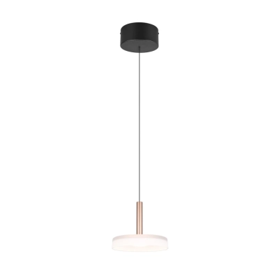 Celeste lampa wisząca LED 10W 1100lm 3000K brązowa, czarna 354910165 TRIO lighting
