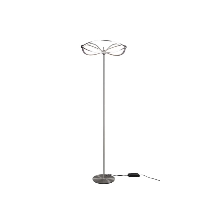 Charivari lampa podłogowa LED 31W 3700lm 3000K srebrna 421210107 TRIO lighting