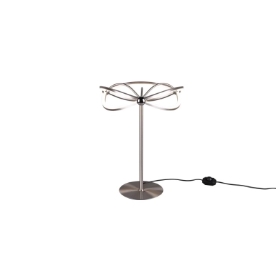 Charivari lampka stołowa LED 20W 2500lm 3000K srebrna 521210107 TRIO lighting