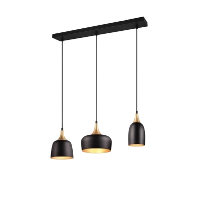 Chiraz lampa wisząca 3xE27 czarna 310500332 TRIO lighting