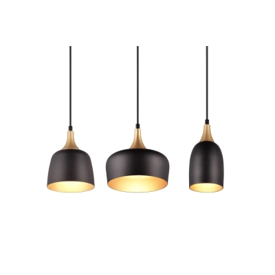 Chiraz lampa wisząca 3xE27 czarna 310500332