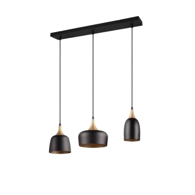 Chiraz lampa wisząca 3xE27 czarna 310500332