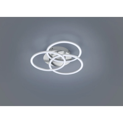Circle lampa sufitowa LED 27W 3100lm 2700K-6000K srebrna R62823107