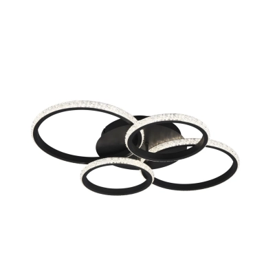Cires lampa sufitowa LED 27W 3400lm 4000K czarna R67364132 TRIO lighting